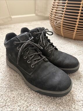 Timberland Men's Black Suede Chukka Boots